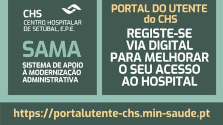 Centro Hospitalar de Setúbal lança Portal do Utente