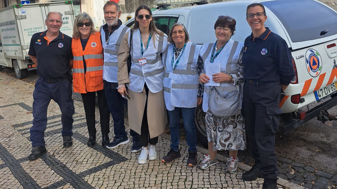 Exercício simula evacuação em caso de tsunami