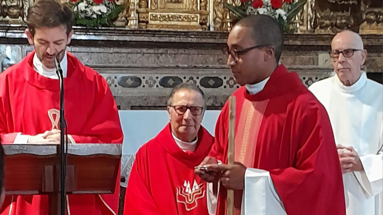 Festa de Acolhimento do Padre Cláudio Rodrigues e do Padre João Ferreira